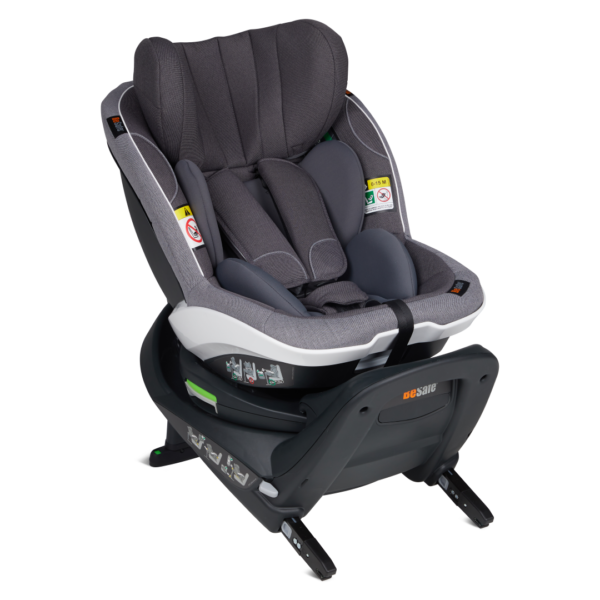 BeSafe autosjedalica iZi Turn i-Size, Metallic siva