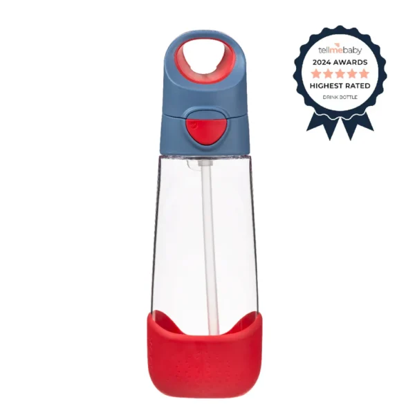 b.box Tritan™ bočica sa slamkom, 600 ml – blue blaze