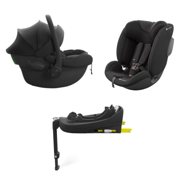 Kinderkraft ENDURA 3u1 Modular System autosjedalice + baza - Black