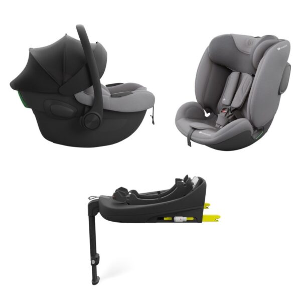 Kinderkraft ENDURA 3u1 Modular System autosjedalice + baza - Grey
