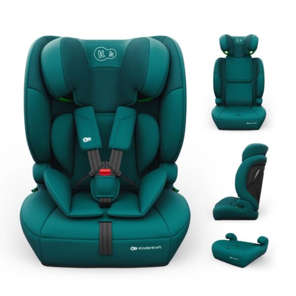 Kinderkraft autosjedalica Comfort Up 2 plus i-Size 9-36 kg (76-150 cm) bez Isofix-a - Green