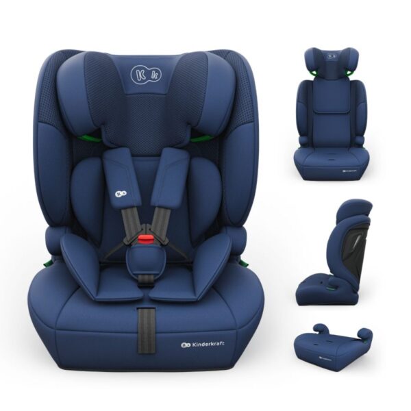 Kinderkraft autosjedalica Comfort Up 2 plus i-Size 9-36 kg (76-150 cm) bez Isofix-a -  Navy