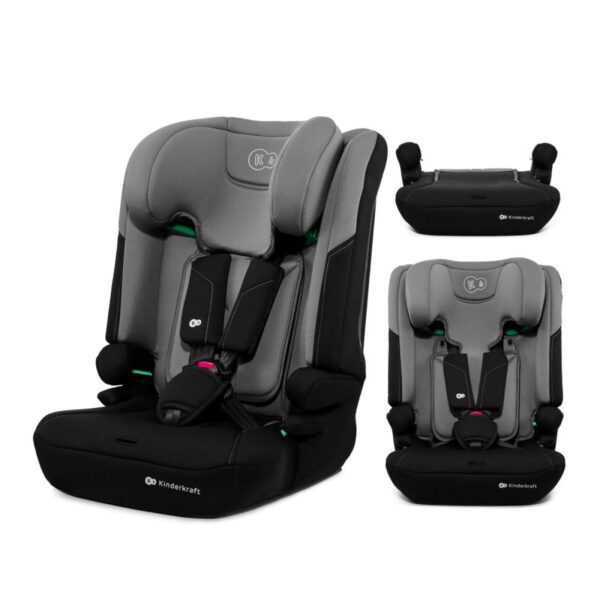 Kinderkraft autosjedalica I-COMFY i-Size 9-36 kg (76-150 cm) bez Isofix-a - Grey