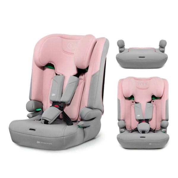 Kinderkraft autosjedalica I-COMFY i-Size 9-36 kg (76-150 cm) bez Isofix-a - Pink