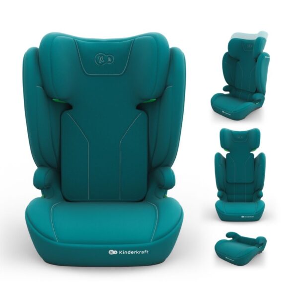 Kinderkraft autosjedalica I-Spark 2 Plus i-Size 15-36 kg (100-150 cm) bez Isofix-a - Green