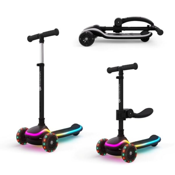 Kinderkraft romobil RAKET UP - Black
