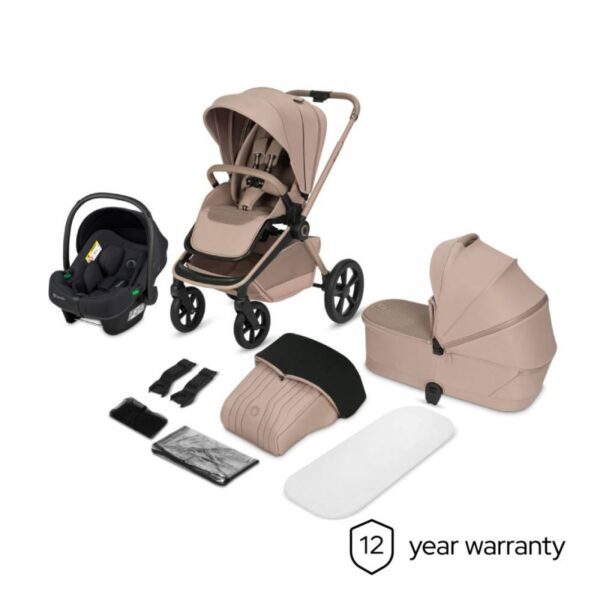 Lionelo dječja kolica Freya 3u1 - Beige Sand