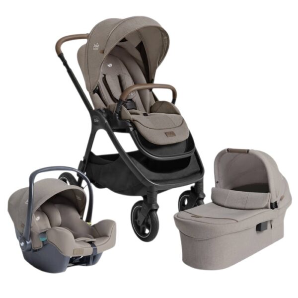 Joie komplet 3u1 kolica Finiti Trio + košara Ramble XL + autosjedalica i-Snug 2 - Maple